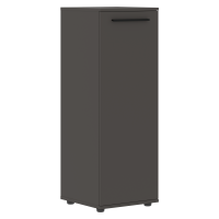 Шкаф средний узкий EMCS 42.1 Мокко/Черный/Мокко 426х430х1199 EDIS