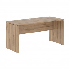 Стол прямой EDST 1567 Дуб Денвер светлый/Белый 1560х670х750 EDIS