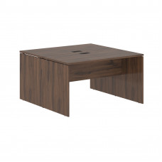 Стол двойной ED2ST 1367 Дуб Денвер тёмный/Мокко 1360х1346х750 EDIS