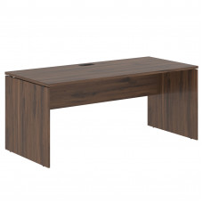 Стол прямой EDST 1780 Дуб Денвер тёмный/Мокко 1760х800х750 EDIS