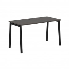 Стол прямой ELST 1367 Мокко/Черный 1360х670х750 EDIS