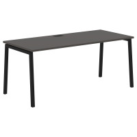 Стол прямой ELST 1780 Мокко/Черный 1760х800х750 EDIS