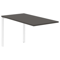 Брифинг-приставка EUB 1367 Мокко/Белый 1360х670х750 EDIS