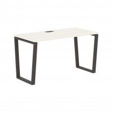 Стол прямой EVST 1367 Ясень Траун/Мокко 1360х670х750 EDIS
