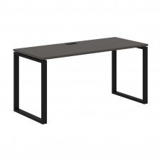 Стол прямой EQST 1567 Мокко/Черный 1560х670х750 EDIS