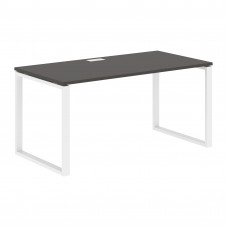Стол прямой EQST 1580 Мокко/Белый 1560х800х750 EDIS