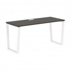 Стол прямой EVST 1567 Мокко/Белый 1560х670х750 EDIS