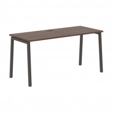 Стол прямой ELST 1567 Дуб Денвер тёмный/Мокко 1560х670х750 EDIS
