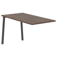 Брифинг-приставка ELB 1367 Дуб Денвер тёмный/Мокко 1360х670х750 EDIS