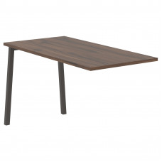 Брифинг-приставка ELB 1367 Дуб Денвер тёмный/Мокко 1360х670х750 EDIS