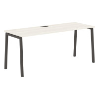 Стол прямой ELST 1767 Ясень Траун/Мокко 1760х670х750 EDIS