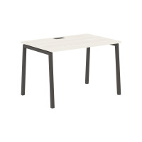 Стол прямой ELST 1180 Ясень Траун/Мокко 1160х800х750 EDIS