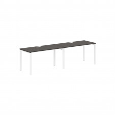 Стол 2-х местный EUWST 2767 Мокко/Белый 2726х670х750 EDIS