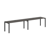 Стол 2-х местный EUWST 3567 Мокко/Черный 3526х670х750 EDIS