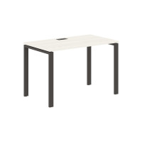 Стол прямой EUST 1167 Ясень Траун/Мокко 1160х670х750 EDIS