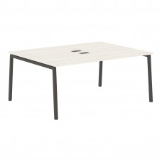 Стол 2-х местный ELWST 1713 Ясень Траун/Мокко 1760х1346х750 EDIS