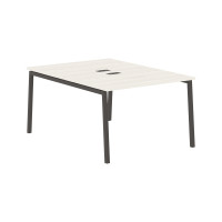 Стол 2-х местный ELWST 1116 Ясень Траун/Мокко 1160х1606х750 EDIS