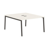 Стол 2-х местный ELWST 1316 Ясень Траун/Мокко 1360х1606х750 EDIS