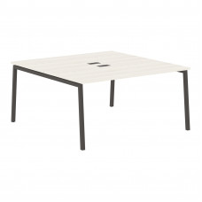 Стол 2-х местный ELWST 1516 Ясень Траун/Мокко 1560х1606х750 EDIS