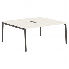 Стол 2-х местный ELWST 1716 Ясень Траун/Мокко 1760х1606х750 EDIS