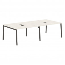 Стол 4-х местный ELWST 2713 Ясень Траун/Мокко 2726х1346х750 EDIS