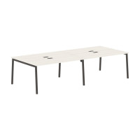 Стол 4-х местный ELWST 3113 Ясень Траун/Мокко 3126х1346х750 EDIS