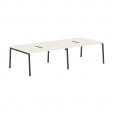 Стол 4-х местный ELWST 3113 Ясень Траун/Мокко 3126х1346х750 EDIS