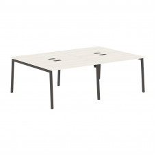 Стол 4-х местный ELWST 2316 Ясень Траун/Мокко 2326х1606х750 EDIS