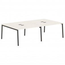 Стол 4-х местный ELWST 2716 Ясень Траун/Мокко 2726х1606х750 EDIS