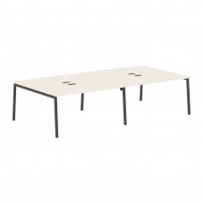 Стол 4-х местный ELWST 3116 Ясень Траун/Мокко 3126х1606х750 EDIS