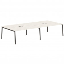 Стол 4-х местный ELWST 3516 Ясень Траун/Мокко 3526х1606х750 EDIS