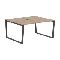 Стол 2-х местный EVWST 1513 Дуб Денвер светлый/Мокко 1560х1346х750 EDIS