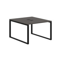 Стол 2-х местный EQWST 1113 Мокко/Черный 1160х1346х750 EDIS