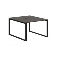 Стол 2-х местный EQWST 1113 Мокко/Черный 1160х1346х750 EDIS