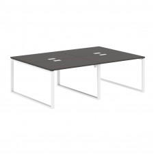 Стол 4-х местный EQWST 2316 Мокко/Белый 2326х1606х750 EDIS