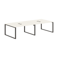 Стол 4-х местный EQWST 3113 Ясень Траун/Мокко 3126х1346х750 EDIS