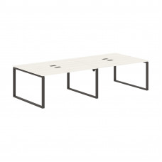 Стол 4-х местный EQWST 3113 Ясень Траун/Мокко 3126х1346х750 EDIS