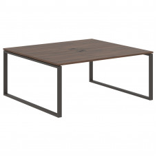 Стол 2-х местный EQWST 1716 Дуб Денвер тёмный/Мокко 1760х1606х750 EDIS