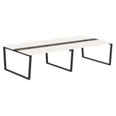 Конференц стол EVCT 3116 Ясень Траун/Мокко/Черный 3126х1606х750 EDIS