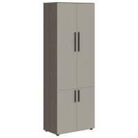 Шкаф высокий широкий VHCS 80.3 Аметист/Дуб Сильвер 800х430х2253 VELION