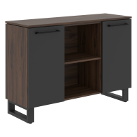 Греденция EGR 1395 АнтрацитДуб Денвер темный 1350х452х956 ENIO