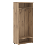 Каркас шкафа для одежды MCW 85-1 Дуб Денвер светлый/Белый MORRIS TREND