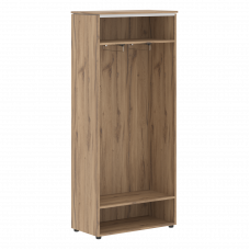 Каркас шкафа для одежды MCW 85-1 Дуб Денвер светлый/Белый MORRIS TREND