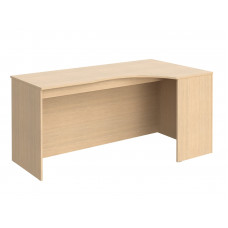 Стол эргономичный SE-1600(R) Легно светлый 1600*900*760 SIMPLE