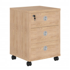 Тумба подкатная B 201 Дуб Девон с фолдингом 480*455*660 BORN