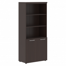 Шкаф с 1 комплектом глухих малых дверей и топом THC 85.5 венге-магия Z 856х450х1968 TORR-Z