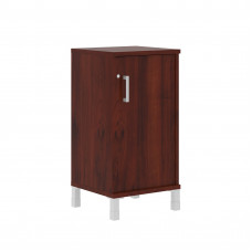 Шкаф-колонка низкая с замком в глухой малой двери B 411.3(RZ) Бургунди 475х450х920 BORN