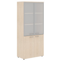 Шкаф комбинированный с топом XHC 85.7 Бук Тиара 856х432х1955 XTEN