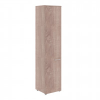 Шкаф колонка с глухой дверью и топом WHC 42.1 Дуб Сонома 432х432х1949 WAVE