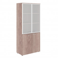Шкаф комбинированный с топом WHC 85.7 Дуб Сонома 856х432х1949 WAVE